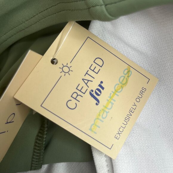 Indigo Sky Maurices Swim Tankini Tank Top Womens Large Green New - Picture 9 of 9